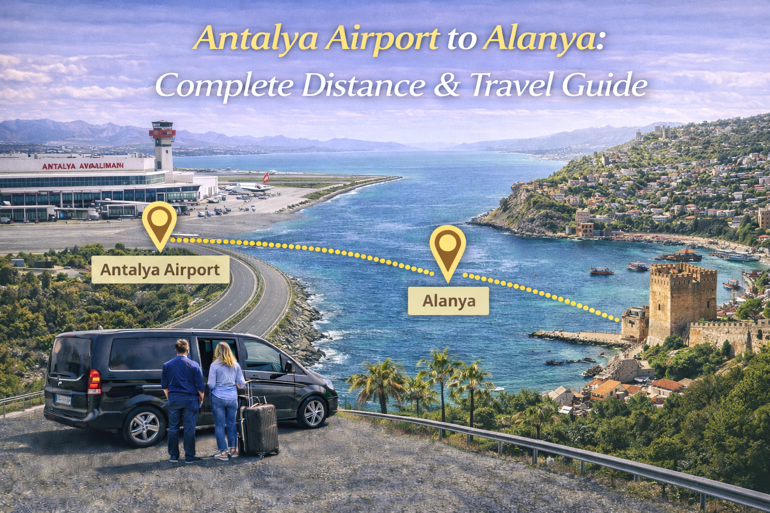 Antalya Airport to Alanya: Distance, Travel Time & Transfer Guide