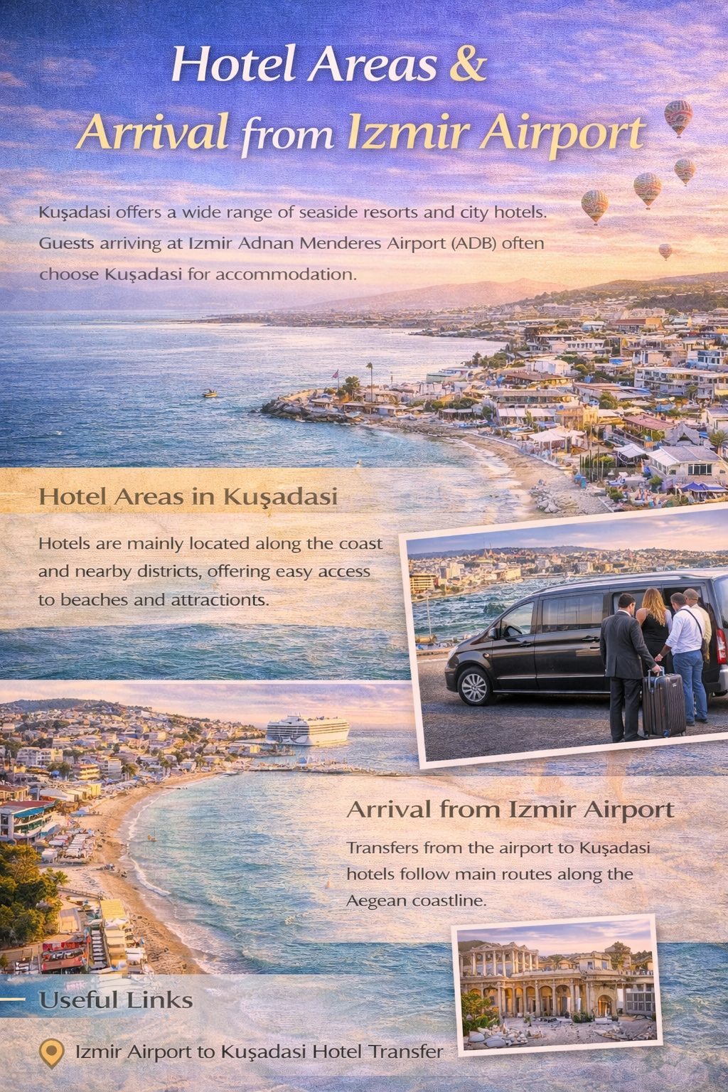 Izmir Airport to Kuşadası Hotel Transfers