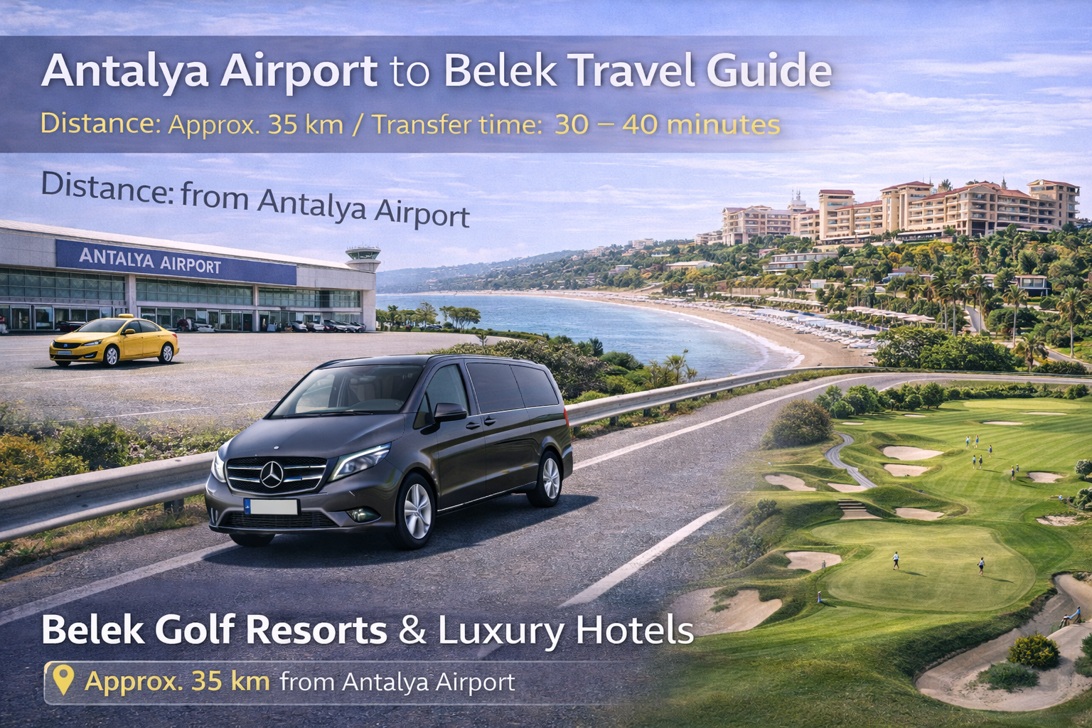Antalya Airport to Belek Travel Guide