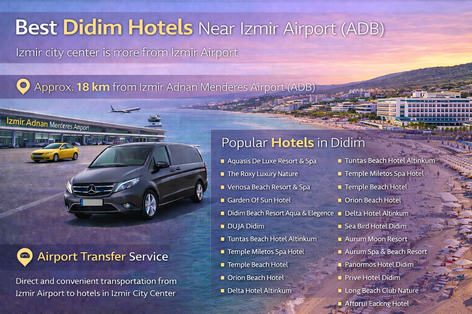 Discover Didim Hotels Near Izmir Airport