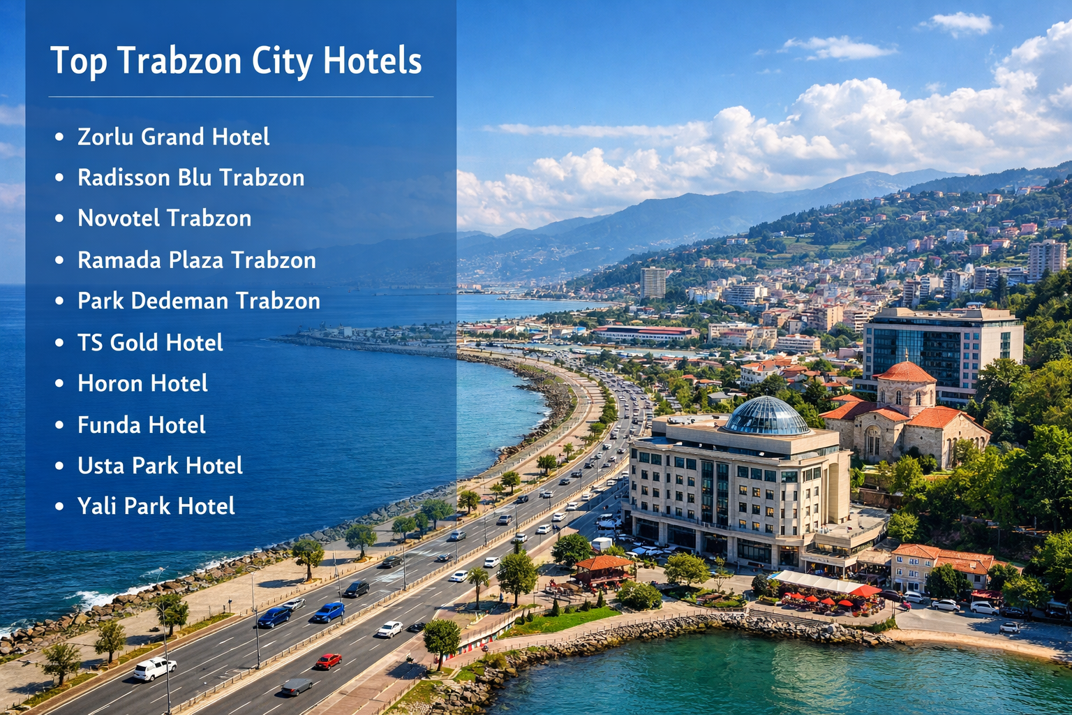 Best Trabzon City Hotels Near Trabzon Airport