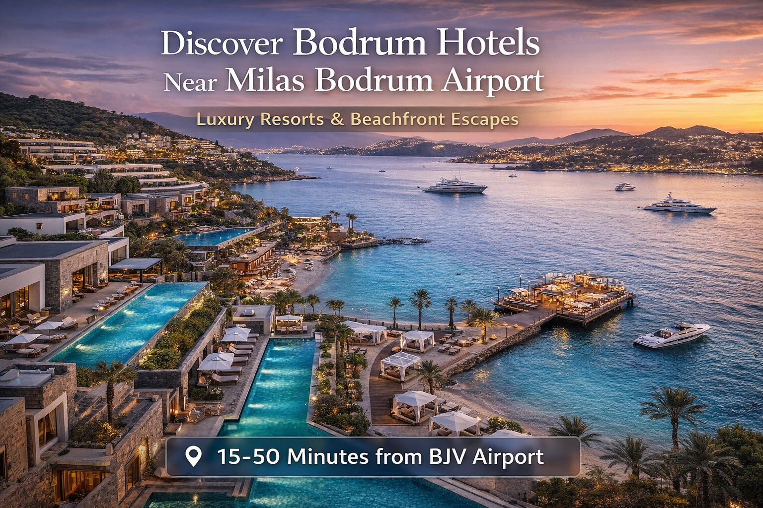 Отели Бодрума рядом с аэропортом Милас Бодрум