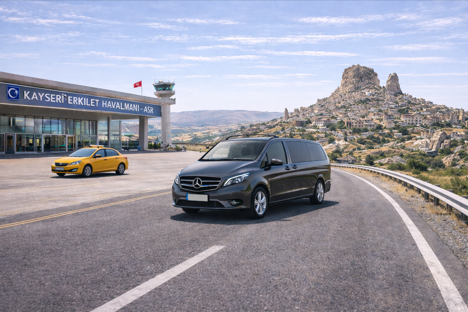 Как добраться из аэропорта Кайсери (ASR) в Учхисар