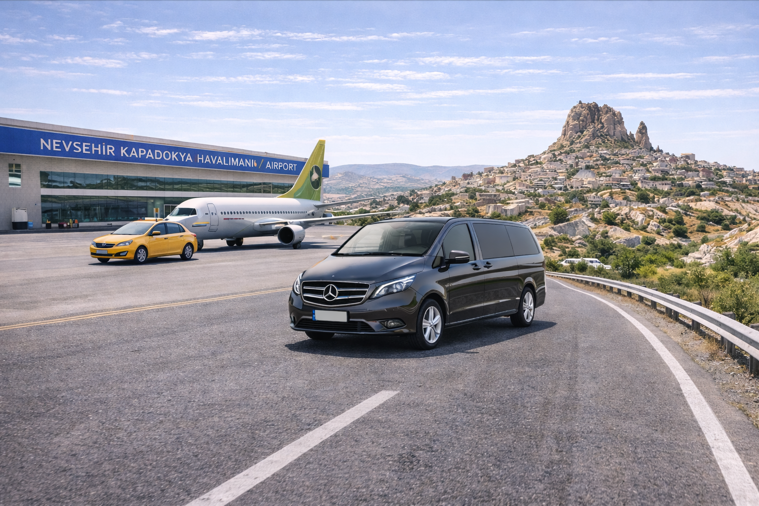 Как добраться из аэропорта Невшехир (NAV) в Учхисар