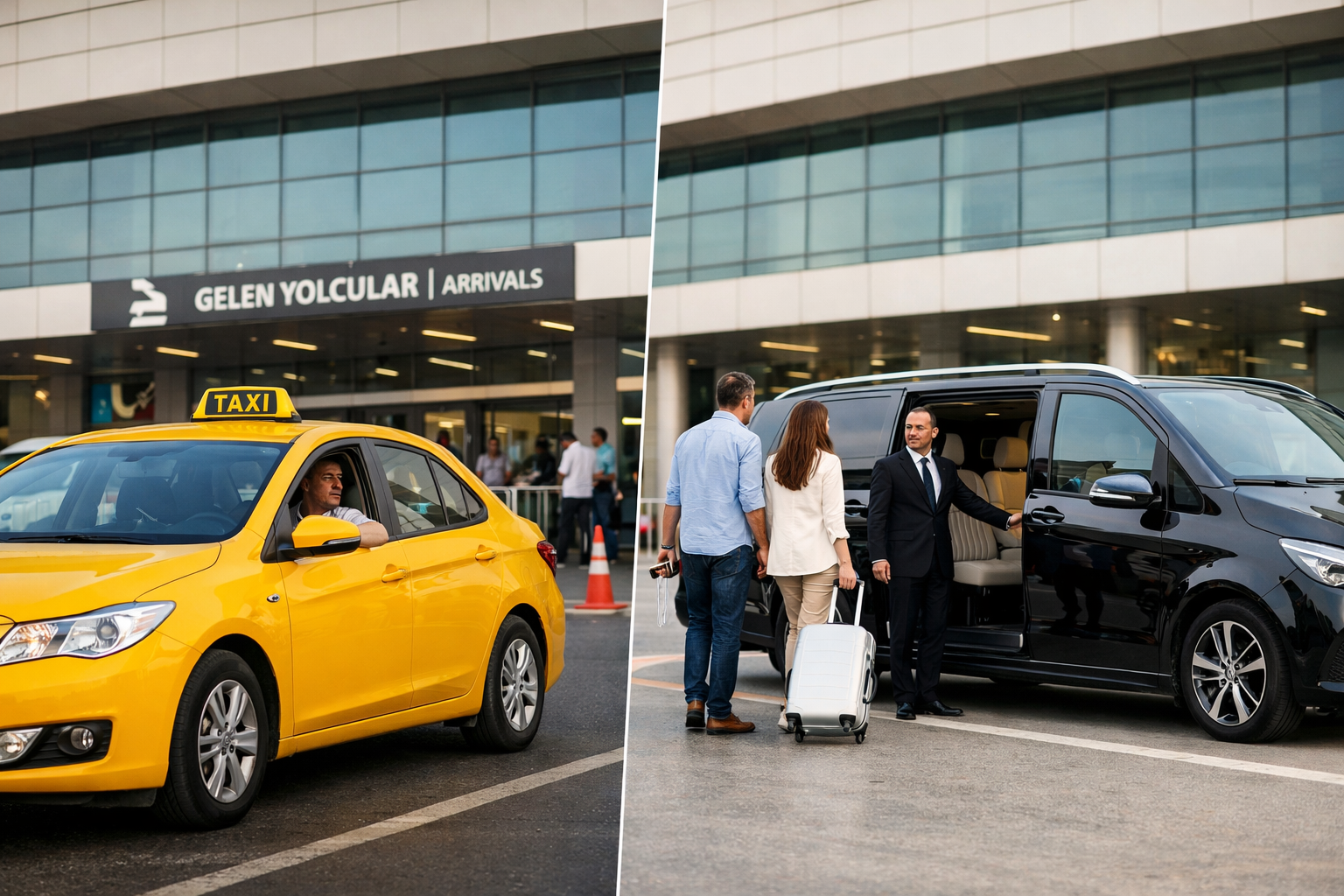 Izmir Flughafen Taxi vs Privattransfer – Preise, Zeit & beste Option 2026