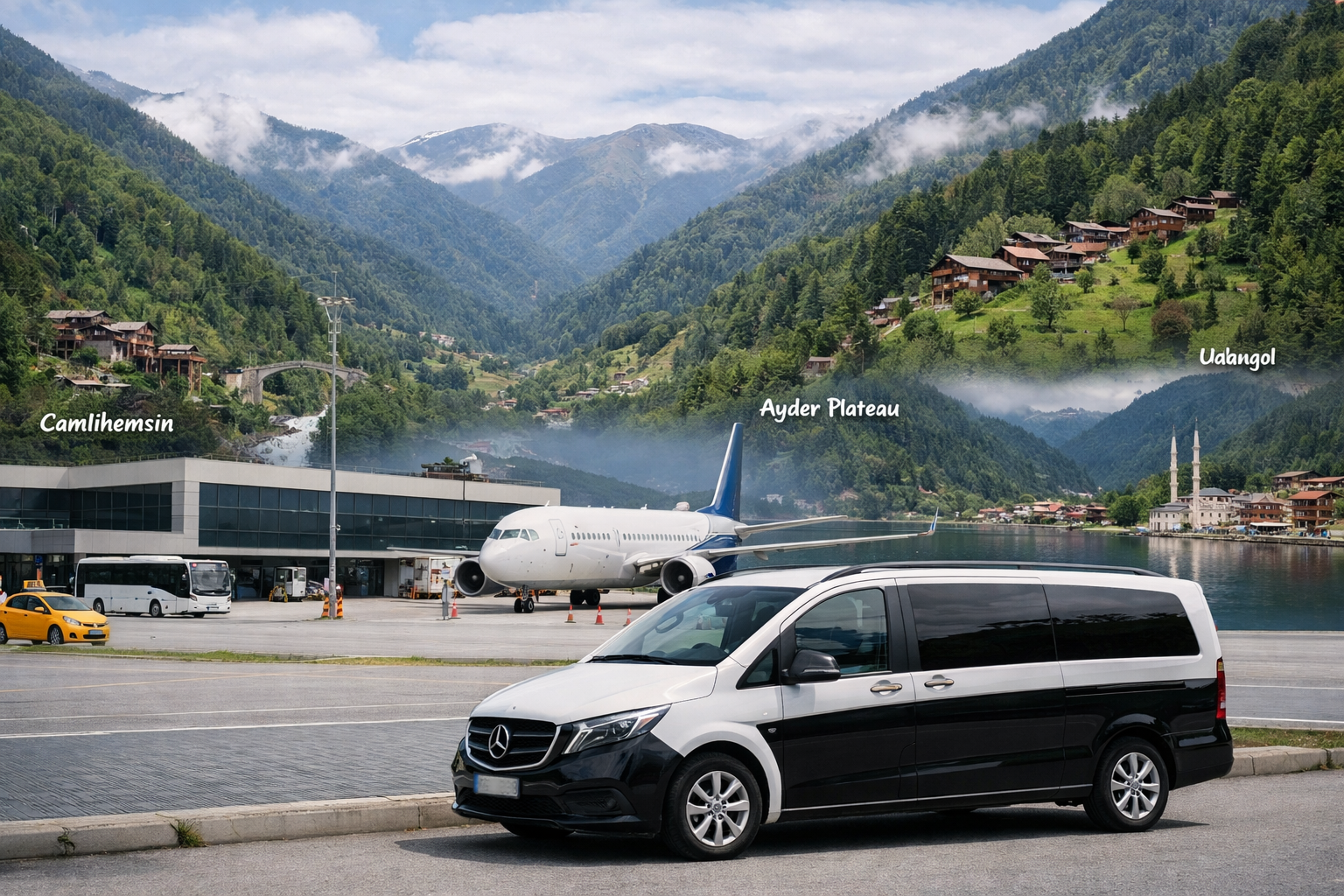 Цены и время трансфера из аэропорта Ризе Артвин 2026