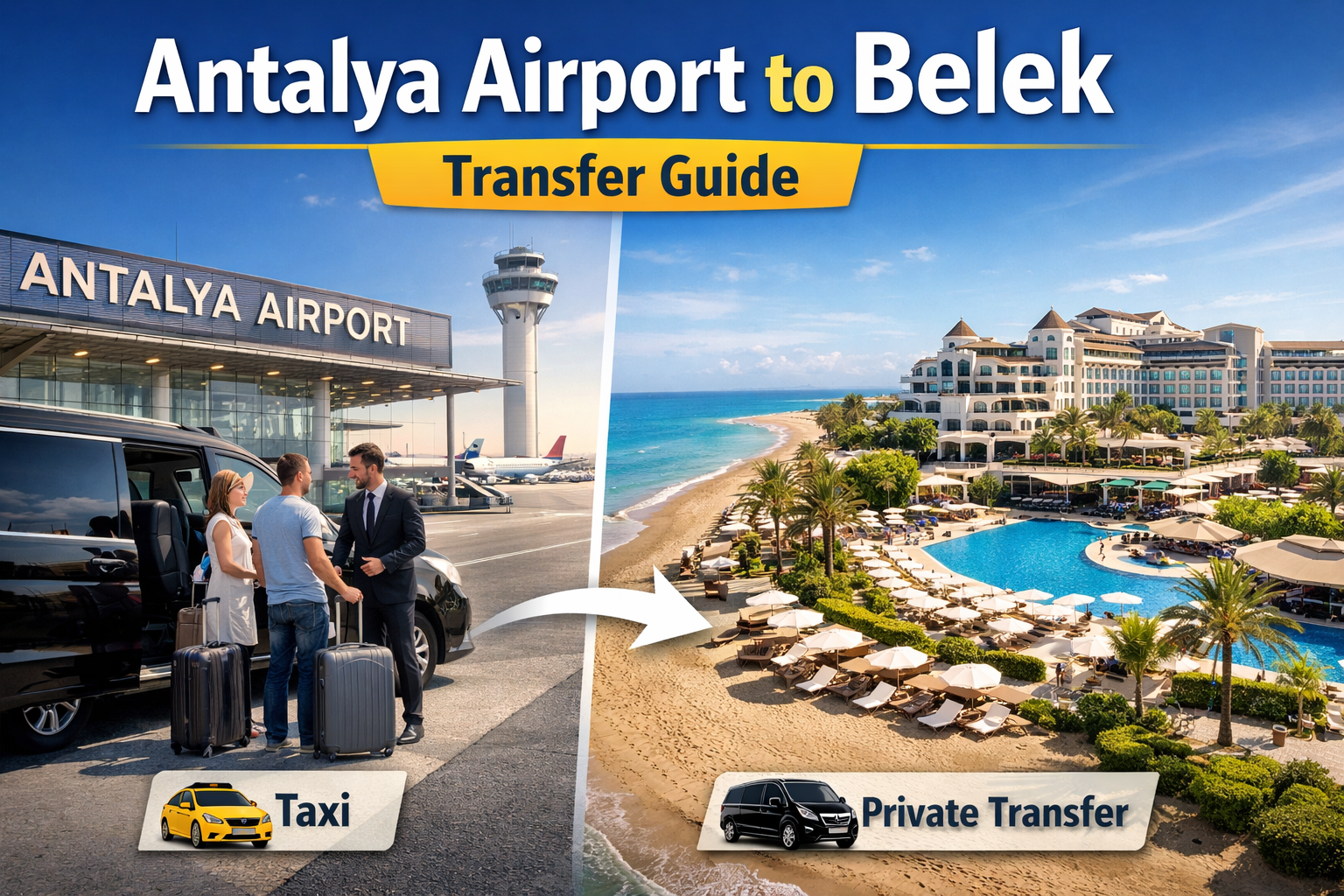 Трансфер из аэропорта Анталии в Белек