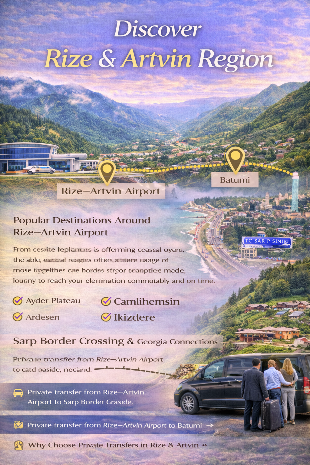 Discover Rize & Artvin Region | Nature, Highlands & Airport Transfers