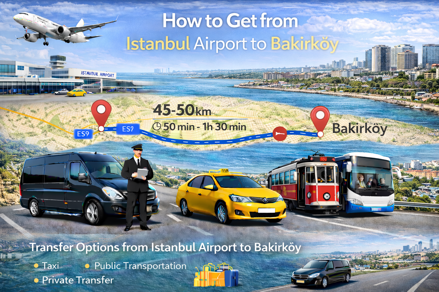 Bakırköy Hotel Transfer Guide | Istanbul Airport (IST) to Bakırköy