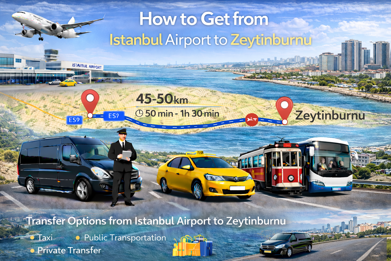 Zeytinburnu Hotel Transfer Guide | Istanbul Airport (IST) to Zeytinburnu