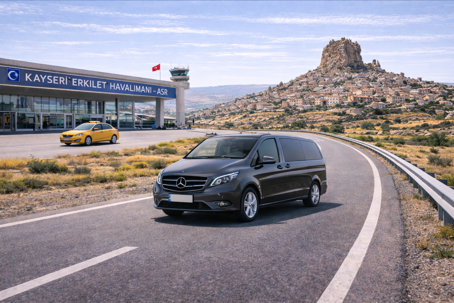 Как добраться из аэропорта Кайсери (ASR) в Ортахисар