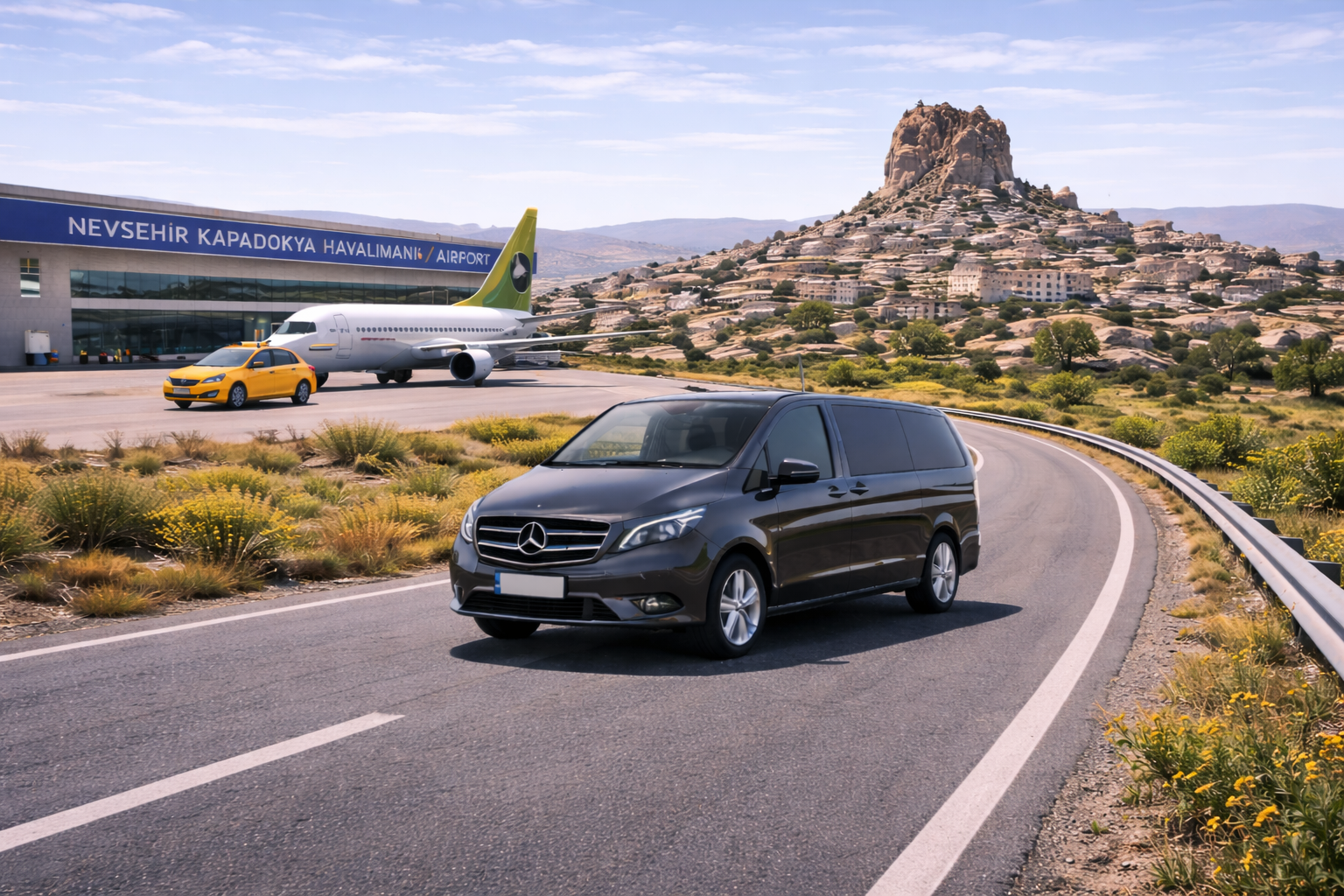 Как добраться из аэропорта Невшехир (NAV) в Ортахисар